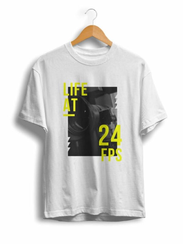 U/P Unisex Camera 24 fps tshirt