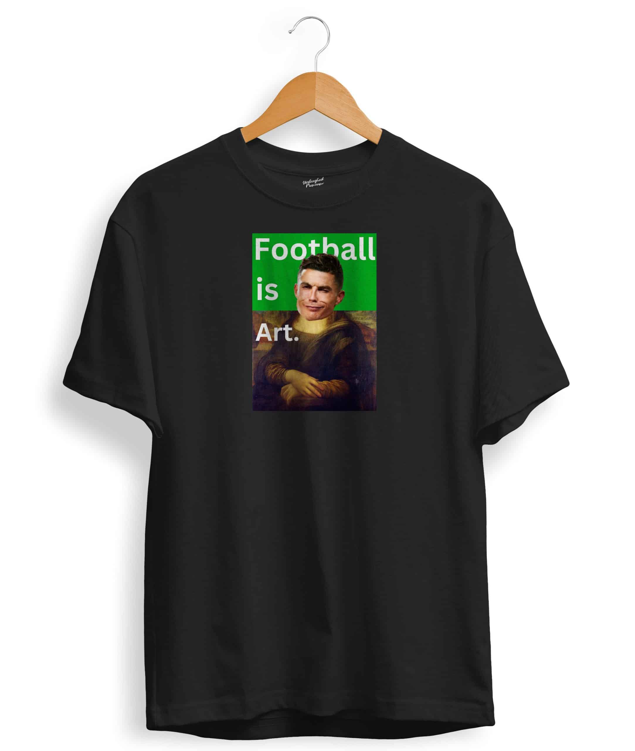 Football is an art funny ronaldo T Shirt